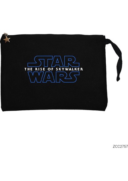 Star Wars The Rise Of Skywalker Siyah Clutch Astarlı Cüzdan / El Çantası
