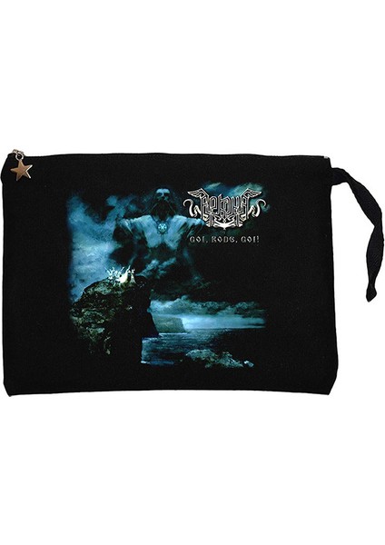 Arkona Goi Rode Goi Siyah Clutch Astarlı Cüzdan / El Çantası