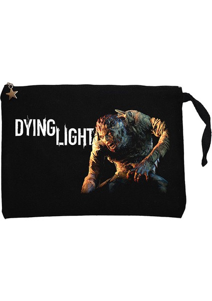 Dying Light Zombi Siyah Clutch Astarlı Cüzdan / El Çantası