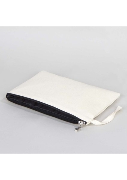 Black Chinese Reflection View Krem Clutch Astarlı Cüzdan / El Çantası
