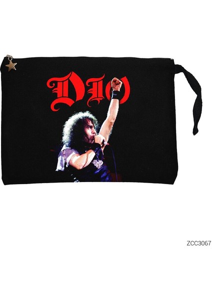 Dio We Rock Siyah Clutch Astarlı Cüzdan / El Çantası