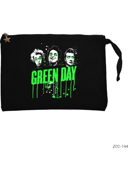 Green Day Group Siyah Clutch Astarlı Cüzdan / El Çantası