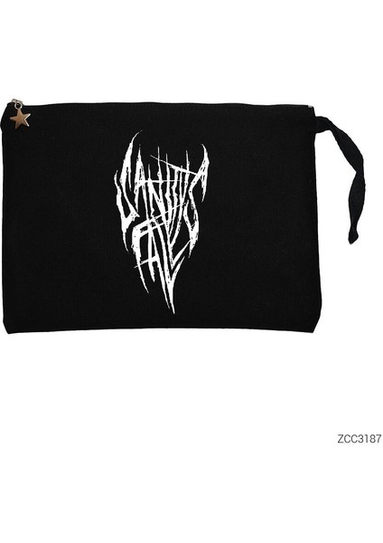 Sanitys Fall Siyah Clutch Astarlı Cüzdan / El Çantası