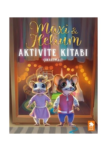Maxi & Helium – Aktivite Kitabı