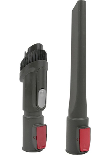 Midea P3/p6/p5 Kablosuz Elektrikli Süpürge Aksesuarları Yedek Parçaları Için 2'si 1 Arada Düz Nozul Emiş ve Yuvarlak Fırça (Yurt Dışından)