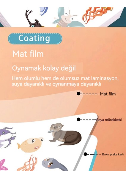 Çocuklar Için Çift Kart Bulmaca Hafıza Eğitimi Erken Eğitim 3 Parçalı Set (Yurt Dışından) fiyatları