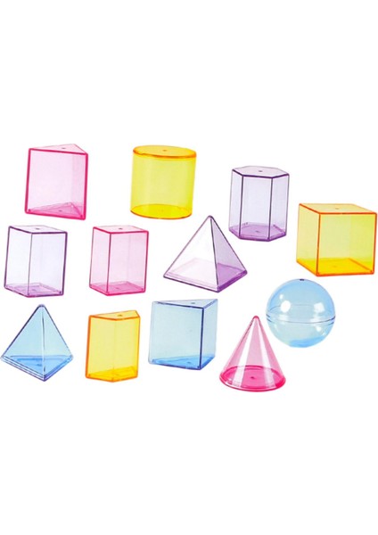 12 Şekiller Blokları Istifleme Oyunu Şekil Sıralama 3D (Yurt Dışından)