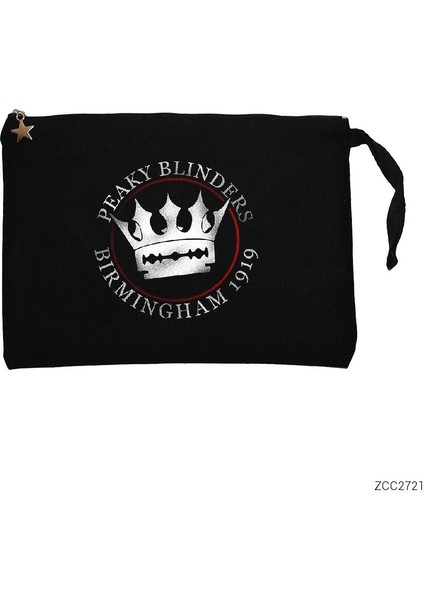 Peaky Bliders 1919 Siyah Clutch Astarlı Cüzdan / El Çantası