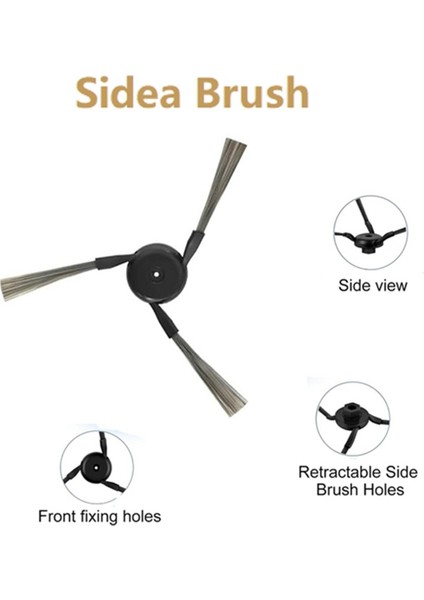 Dreame X50 Ultra COMPLETE/X50 MASTER/L50 Pro Ultra/mova V50 Ultra Yedek Parçalar Fırça Hepa Filtreler Paspas Pedleri Toz Torbası (Yurt Dışından) fırsatları