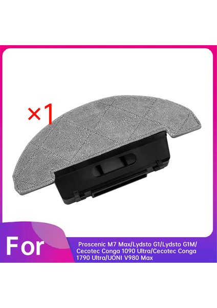 Proscenic M7 Max/uonı V980 Max Vb. Su Tankı Toz Kutusu Paspas Bezi Destek Takımı Temizleyici Parça Değişimi (Yurt Dışından)