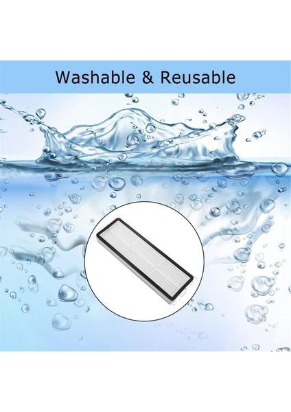 Dreame Bot D10S / D10S Pro Elektrikli Süpürge Yedek Parçaları Ana Yan Fırça Hepa Filtre Paspas Bezleri Aksesuarları (Yurt Dışından) fırsatları