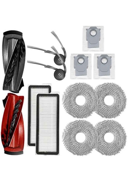 Roborock Qrevo CURV/P20 Pro Süpürge Aksesuarları Ana Yan Fırça Filtre Bez Toz Torbası Temizleyici Parça Değişimi (Yurt Dışından) fiyatları