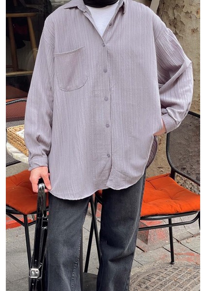 Kraşlı Gömlek Gri fiyatları