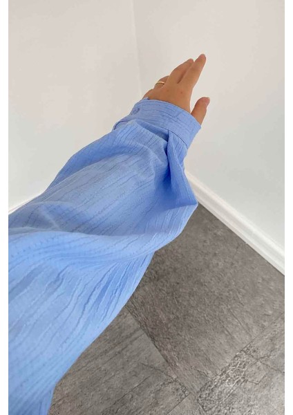 Kraşlı Gömlek Bebe Mavisi fırsatları