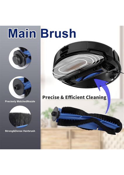 Eufy Robovac 11S Max, 15C Max, G30, G30 Edge, 30C Max, G20, G20 Hybrid, G15, G32 Pro Robot Süpürge Parçaları Için Aksesuarlar (Yurt Dışından) fiyatları