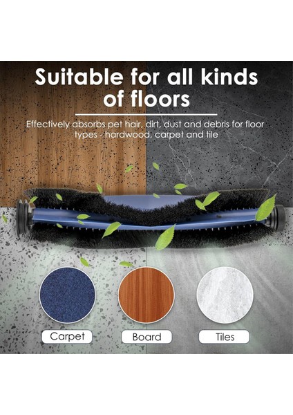 Eufy C20 Omni Robot Süpürge Ataşmanları Silindir Yan Fırçalar Hepa Filtreler Toz Torbaları Paspas Pedleri Için 20 Adet Yedek Parça (Yurt Dışından) fiyatları