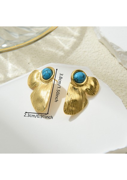 Küpe Mizaç Küpe Niş Tasarım Gümüş Iğne Küpe (Yurt Dışından) fiyatları