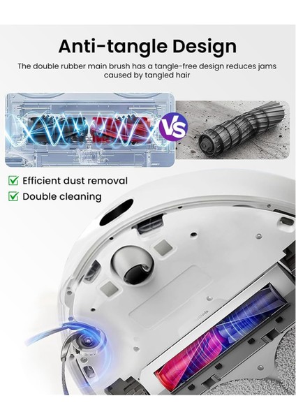 Roborock Qrevo Curv, Qrevo Edge Elektrikli Süpürge Parçaları Için Ana Fırça Yan Fırçaları Yedekleri (Yurt Dışından) fırsatları