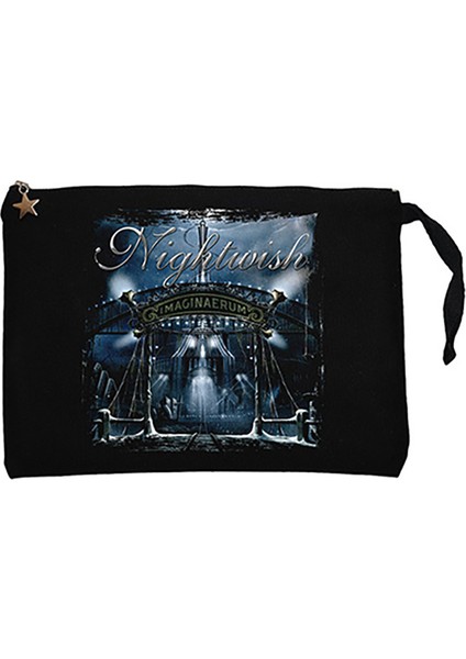 Nightwish Imaginaerum Siyah Clutch Astarlı Cüzdan / El Çantası