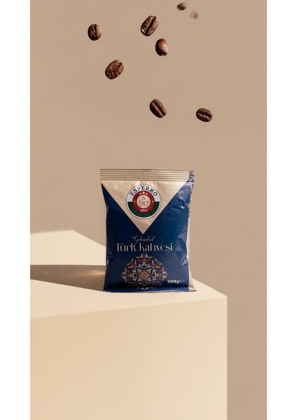 Orta Kavrulmuş Türk Kahvesi 100 Gr, %100 Arabica, Turkish Coffee