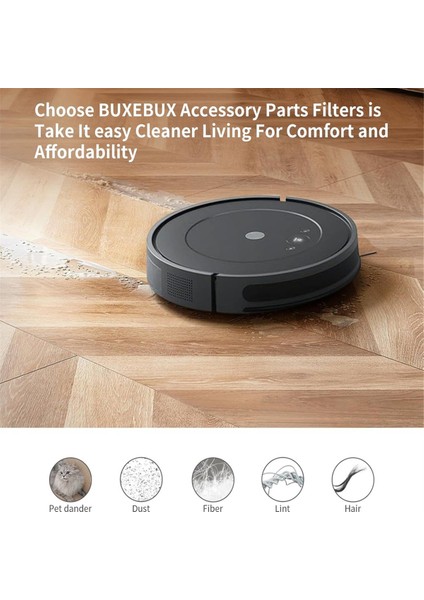 Irobot Roomba Combo Essential Q011, Q0520, Y0110, Y0140 Serisi Robot Süpürge Aksesuarları Kiti Için 12 Adet Yedek Parça (Yurt Dışından) modelleri