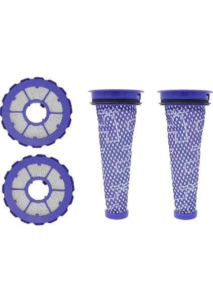 Dyson DC50 Elektrikli Süpürge Yedek Aksesuarları Yıkanabilir Ön Arka Ön Sonra Motor Filtresi 965081-01 965080-01 (Yurt Dışından)