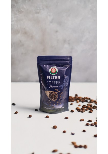 Öğütülmüş Orta Kavrulmuş Premium Filtre Kahve 250 Gr