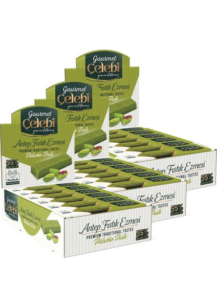 Sargılı Antep Fıstık Ezmesi 3 Kutu - 30 gr x 36 Adet