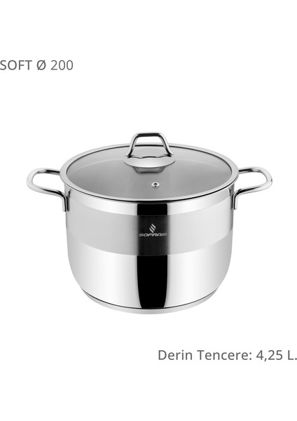 Soft 20 cm Xl Derin Tencere