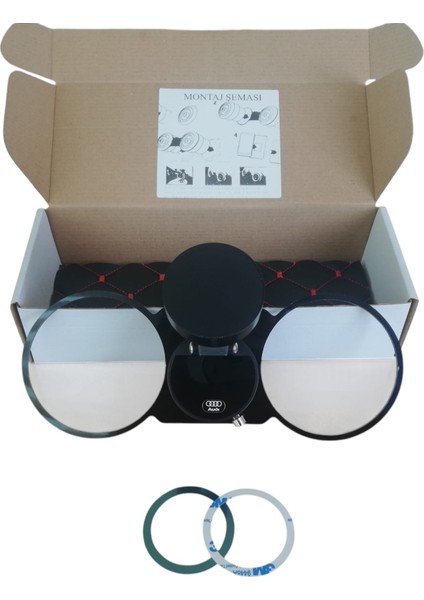 Audi A3 Uyumlu 8V 2013-2020 Magsafe Uyumlu Açılabilir Manyetik Mıknatıslı Telefon Tutucu