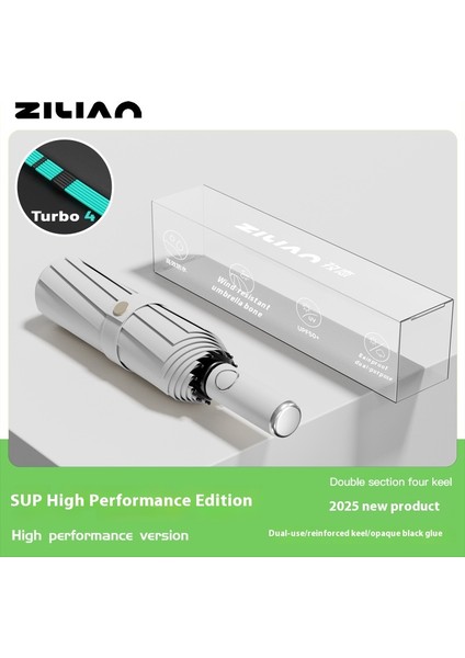 Tam Otomatik Şemsiye Katlanır Büyük Güneş Şemsiyesi Güneşli ve Yağmurlu Çift Kullanımlı Güneş Koruyucu Şemsiye Gölge Şemsiyesi (Yurt Dışından)