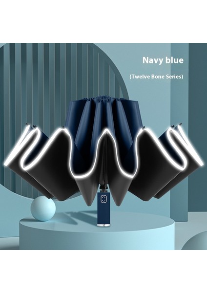 Şemsiye Erkek Büyük Boy Kadın Yağmur ve Güneşli Çift Kullanımlı Katlanır Güneş Şemsiyesi Güneş Kremi Uv Gölge Şemsiyesi (Yurt Dışından)