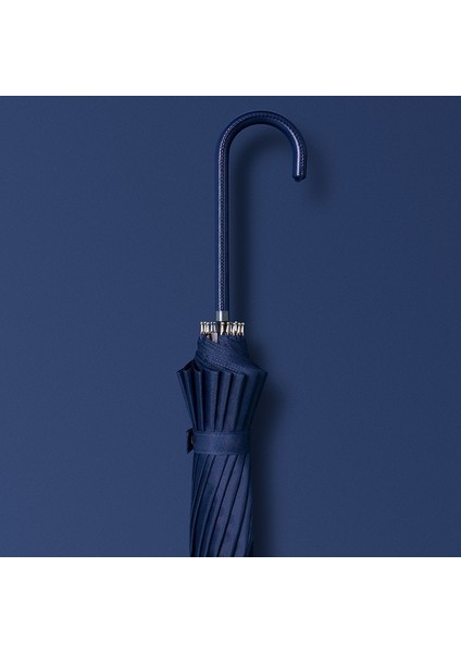 Japon Uzun Saplı Otomatik Şemsiye Sağlam Erkekler ve Kadınlar Büyük Güneşlik Yağmur ve Parlaklık Çift Kullanımlı (Yurt Dışından)