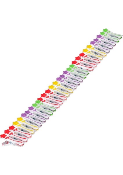 New-Max Elite Papatya Desenli Silikon Mandal, Beyaz 30 Adet modelleri