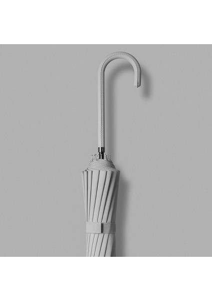 Japon Uzun Saplı Otomatik Şemsiye Sağlam Erkekler ve Kadınlar Büyük Güneşlik Yağmur ve Parlaklık Çift Kullanımlı (Yurt Dışından)