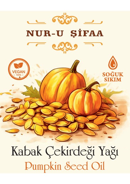 Nur- u Şifaa Kabak Çekirdeği Yağı 50ML fiyatları
