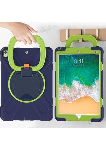 360 Derece Dönen Bilezik Braketi ipad PRO10.5 Inç Silikon Kabuk Hava Tablet Kılıfı (Yurt Dışından)