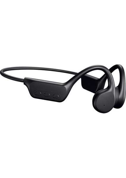 Kemik Iletimli Bluetooth Kablosuz Ipx8 Su Geçirmez Mp3 Çalar Hifi Kulak Kancalı Yüzme Için Mikrofonlu Kulaklık (Yurt Dışından)