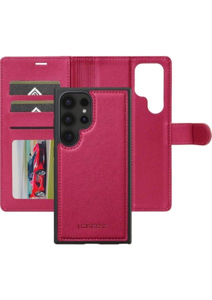 Samsung Galaxy S24 Için Flip Case Ultra Kickstand Pu Deri Cüzdan Kılıf 2 (Yurt Dışından)