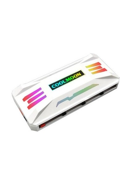 Durumda Fan Denetleyicisi Pwm 4pin Soğutma Fanı 5 V 3pin Argb Rgb Bilgisayar Şasi Hayranları Anakart Senkronizasyon Için (Yurt Dışından)