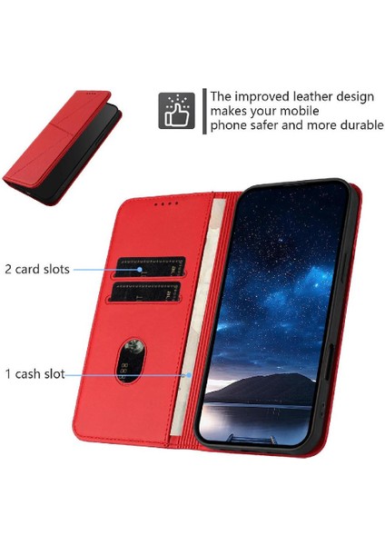 Kart Yuvaları ve Kickstand Anti-Parmak Izi ile Tecno Spark 30C Için Kılıf (Yurt Dışından)