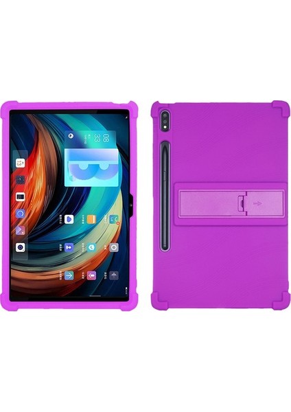 Lenovo Xiaoxin Pad PRO12.6 Inç Tablet Pc Koruyucu Kılıf P12 Düşmeyi Önleyici Braket Silikon (Yurt Dışından)