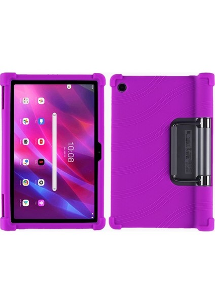 Lenovo Yoga Tab 11 Inç Tablet Kılıfı Standlı Düşme Önleyici Silikon Kılıf (Yurt Dışından)