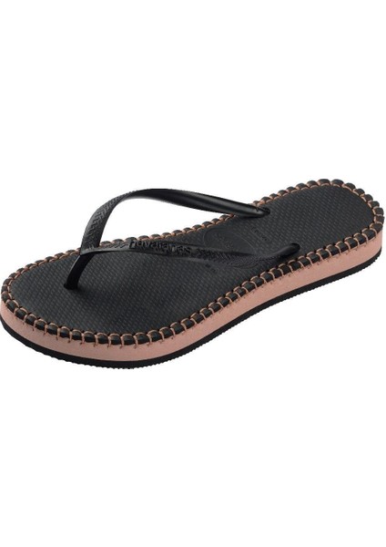 Slim Flatform Loop Kadın Terlik - Siyah modelleri