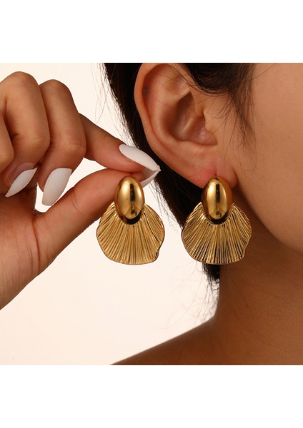 Küpe Mizaç Küpe Niş Tasarım Gümüş Iğne Küpe (Yurt Dışından) fiyatları