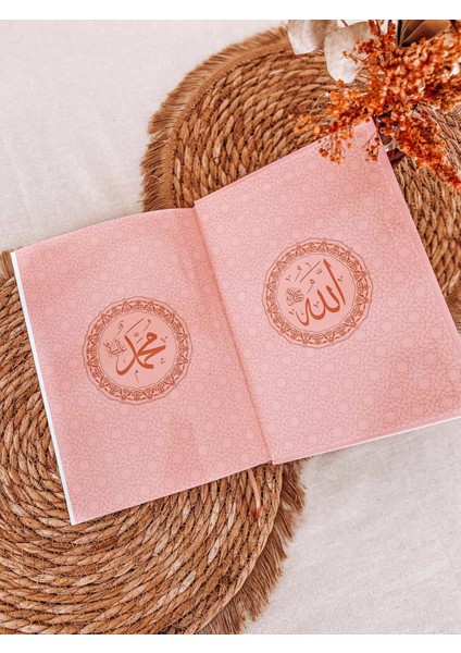 Gölgeli Kurani Kerim Kalem Hediyeli Pembe fırsatları