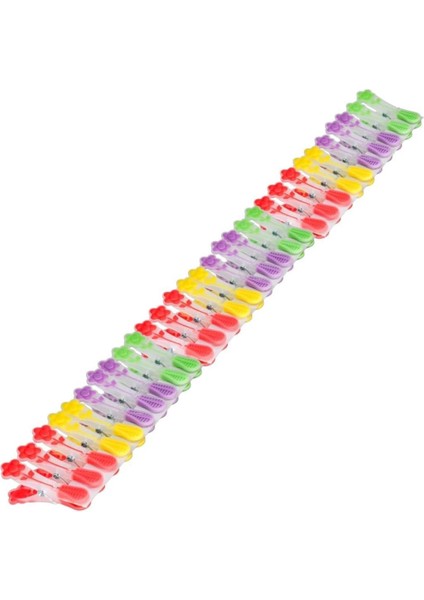 New-Max Elite Papatya Desenli Silikon Mandal Şeffaf 30 Adet modelleri