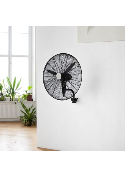 Sanayi Tipi Duvar Vantilatörü 65 cm 190 W Endüstriyel Geniş Sessiz Duvara Monte Fan indirimleri