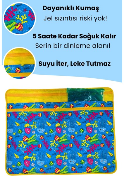 Serinletici Köpek Minderi 70×50 CM - 2 Jel Dahil Su Geçirmez ve Katlanabilir Kumaş indirimleri