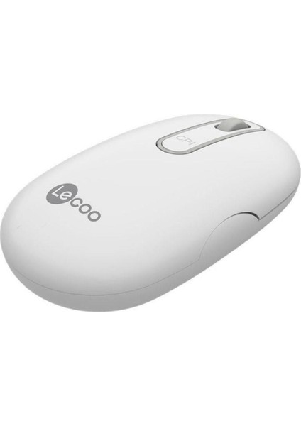 Lenovo WS207 Şarj Edilebilir Kablosuz Mouse Beyaz